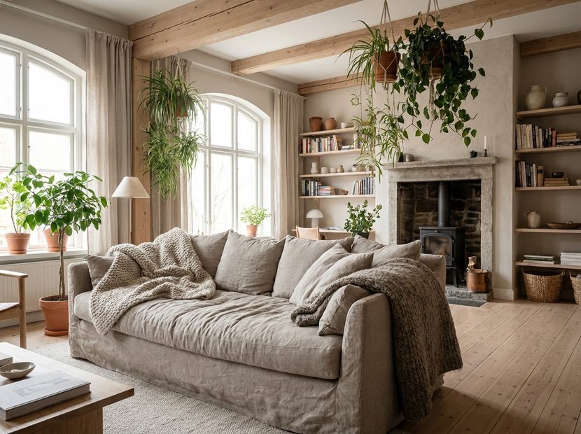 Visuel lifestyle intérieur par IA