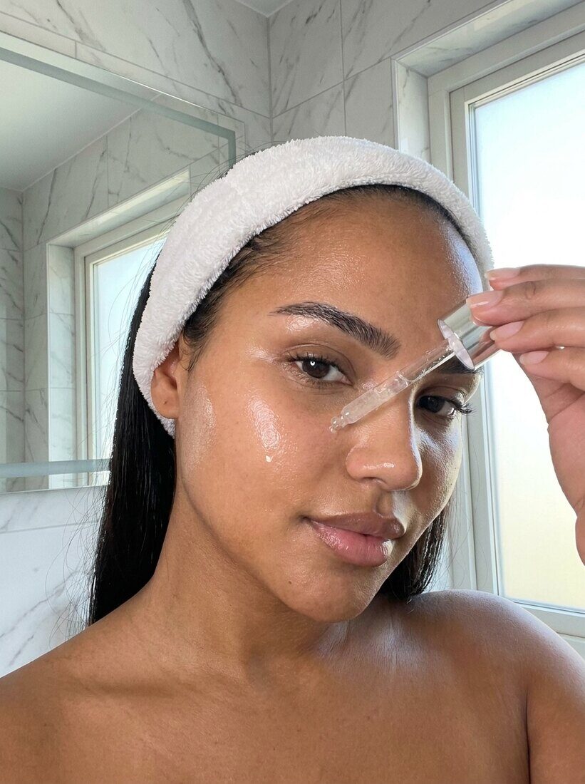 Influenceuse beauté routine