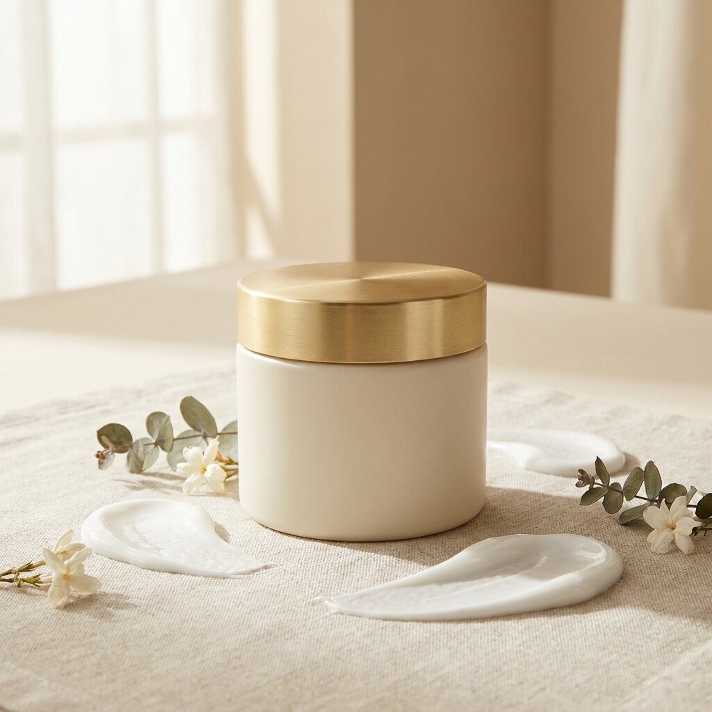 Packshot crème botanique